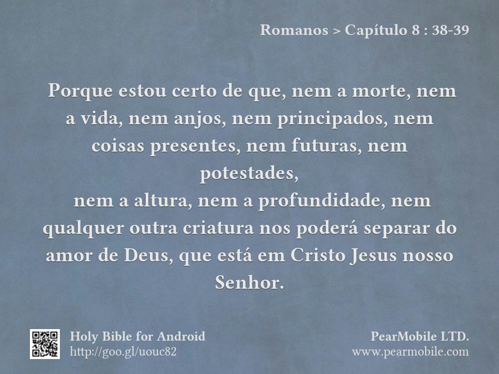 Romanos, Capítulo 8:38-39